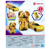 Transformers EarthSpark 1-Step Smash Changers Bumblebee Action Figure