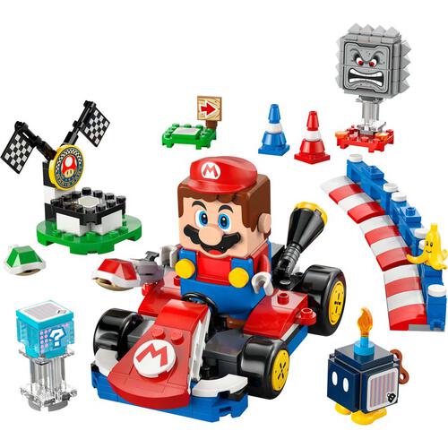 LEGO Super Mario Mario Kart – Interactive LEGO Mario & Standard Kart 72043