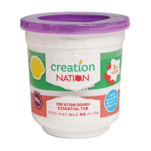 Creation Nation Creation Dough Essential Tub - Purple