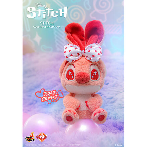 Hot Toys Stitch - Stitch Cosbi Plush Keychain - คละแบบ