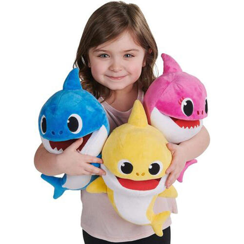Pinkfong Baby Shark Song Puppet With Tempo Control Mommy Shark