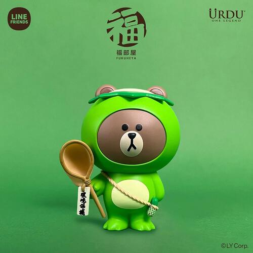 URDU Line Friends Meets Urdu Fukuheya Good Luck Brown Series - Assorted