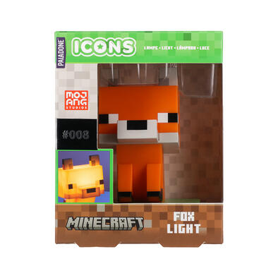Paladone Icons Minecraft Fox Light