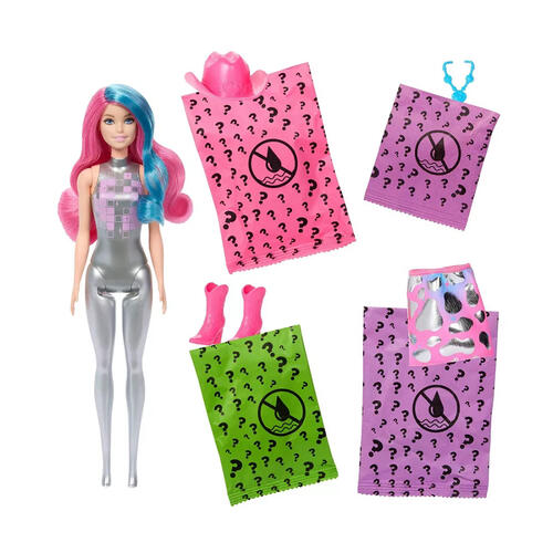 Barbie บาร์บี้คัลเลอร์รีวิลดิสโก้สตาร์ - คละแบบ