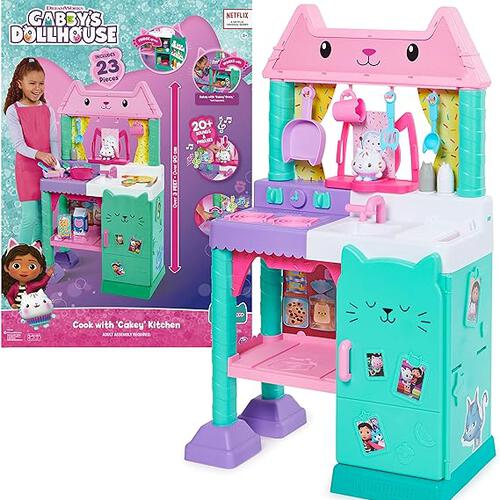 Gabby’s Dollhouse บ้านตุ๊กตา Gabby ชุดครัว Cakey