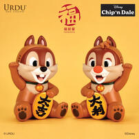 URDU Disney World Fukuheya Lucky Blind Box Series 6: Chip ‘N Dale - Assorted	