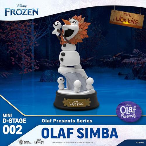 Beast Kingdom Mini Diorama Stage 002 Olaf Presents Series Figure - Assorted