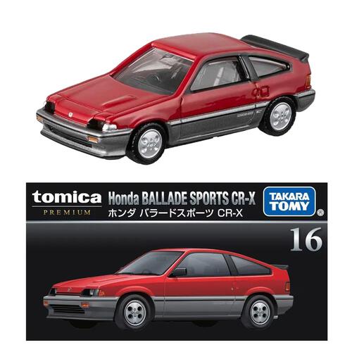 Takara Tomy Tomica Premium 16 Honda Ballad Sports CR-X Mini Car