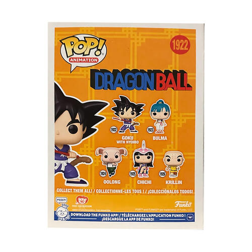 Funko Pop! Animation: Dragon Ball - Goku With Nyoibo