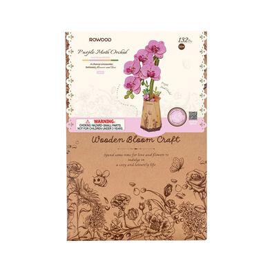 Rolife Purple Moth Orchid 