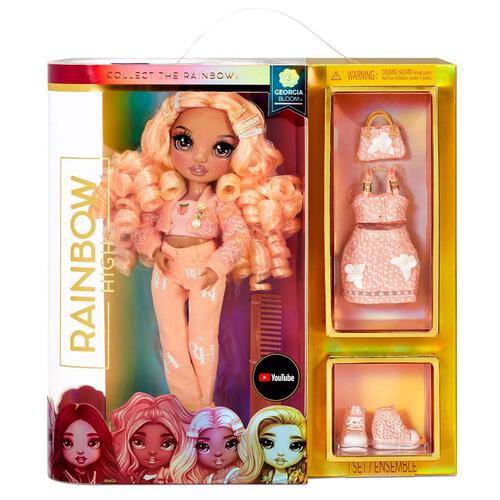 Rainbow High Core Fashion Doll Peach Georgia Bloom