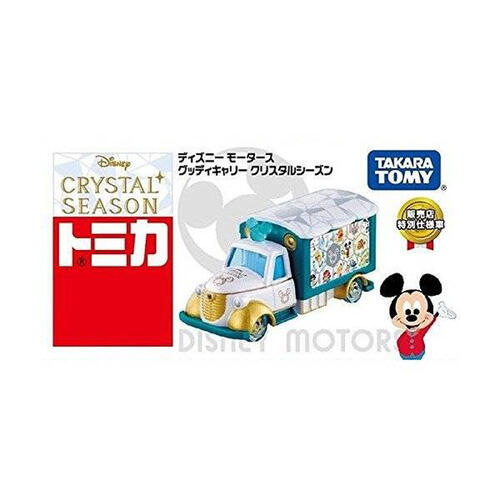 Tomica Disney Motors Diecast Model Car Crystal Season Good Day Carry