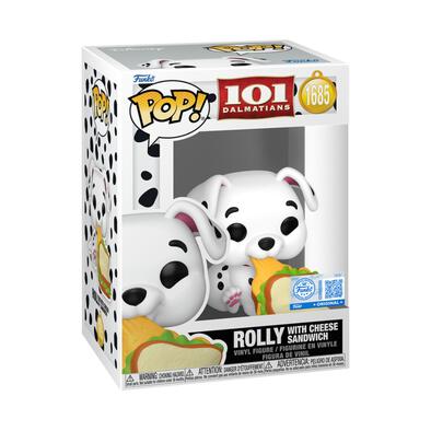 Funko POP! Disney 101 Dalmatians  - Rolly with Cheese Sandwich Vinyl Figure