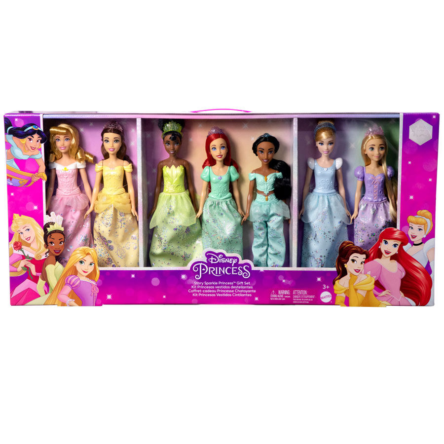 Disney 7 hot sale doll collection