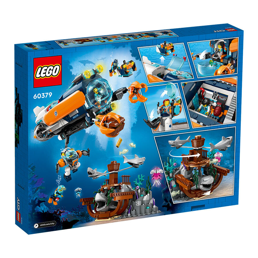 LEGO City Deep Sea Explorer Submarine 60379 Toys R Us Thailand Official Website