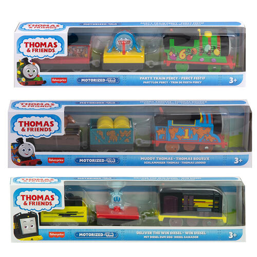 Thomas โทมัส แทร็คมาสเตอร์หัวรถไฟตกแต่งใช้ถ่านคละแบบ