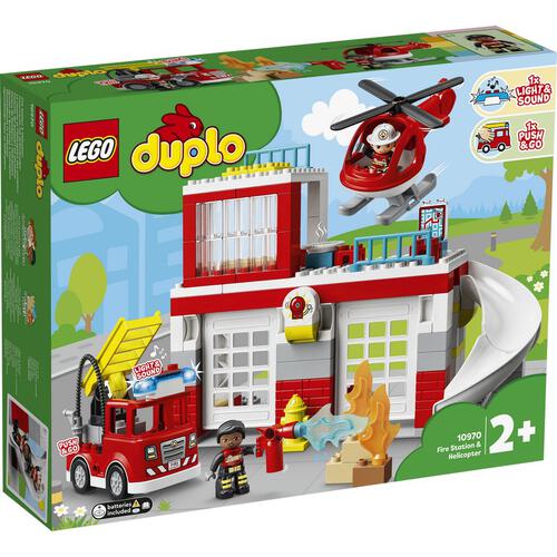 LEGO Duplo เลโก้ ดูโปล สถานีดับเพลิงเมือง & เฮลิคอปเตอร์ 10970