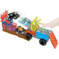 Hot Wheels Monster Trucks Arena  Color Shifter 5-Alarm Playset