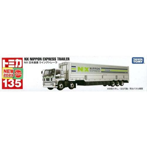 Takara Tomy Long Type Tomica No.135 NX Nippon Express Wing Trailer