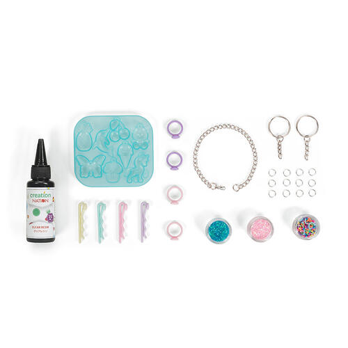 Creation Nation DIY Sparkle Charms UV Jewellery Refill Pack