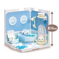 Takara Tomy Pokemon Pokepeace House Bathroom Piplup & Rowlet Set