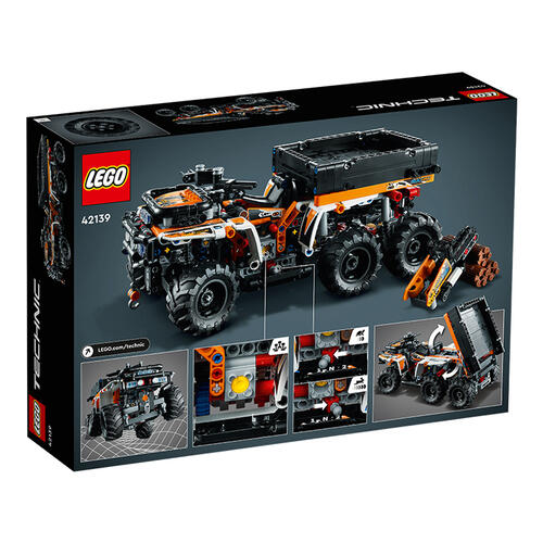 Lego Technic All Terrain Vehicle เลโก้รถเอทีวีที่เหมือนจริงเพื่อสร้างและสำรวจ