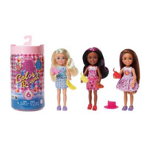 Barbie Color Reveal Doll Chelsea Single Pack - Assorted