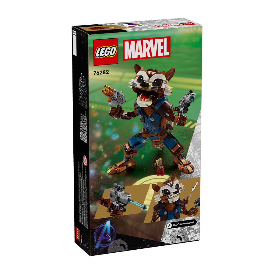 Groot rocket lego new arrivals
