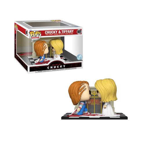 Funko POP! Moment: Bride of Chucky - Chucky & Tiffany Vinyl Figures #1857