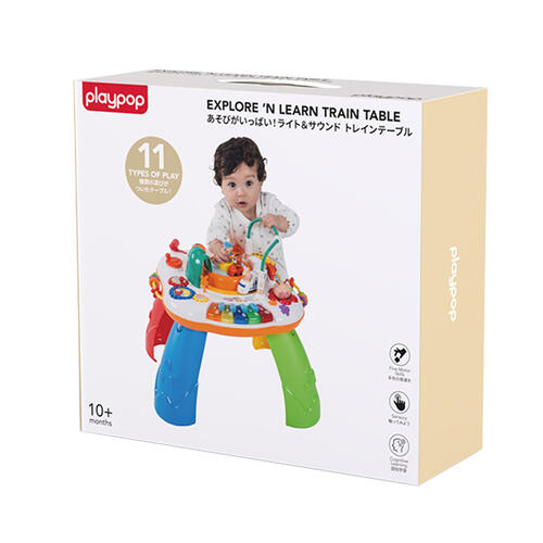 playpop Explore 'N Learn Train Table
