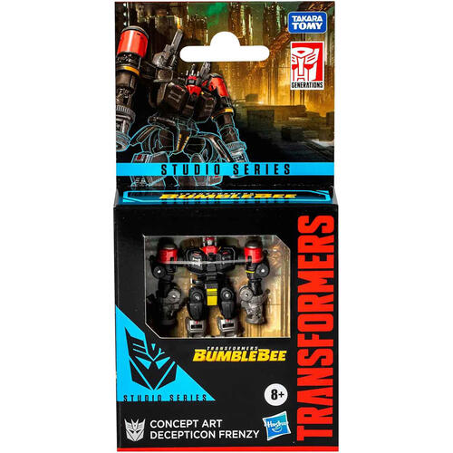 Transformers Studio Series Core Class Concept Art Frenzy Bumblebee Action Figure