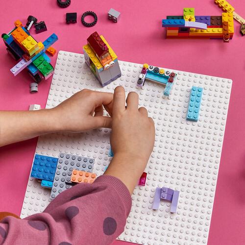 LEGO Classic เลโก้ คลาสสิค แผ่นฐานสีขาวคลาสสิค 11026