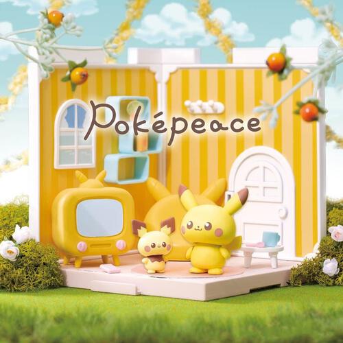 Takara Tomy Pokemon Pokepeace House Living Pikachu & Pichu Set