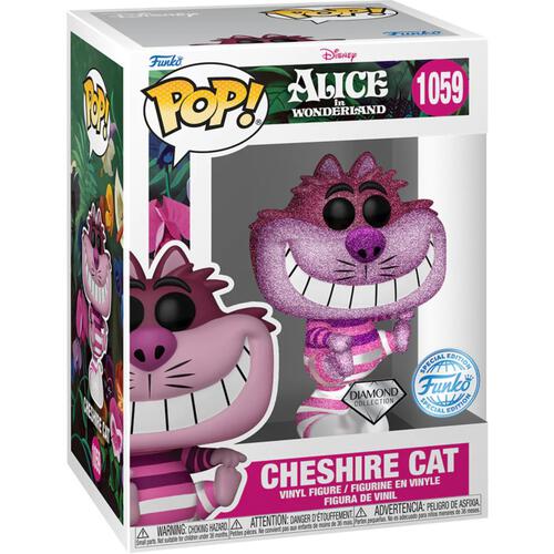 FUNKO Cheshire Cat (Diamond) (1059) (Exclusive) POP! Disney: Alice In Wonderland 