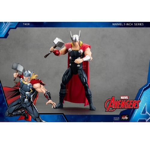 ฟิกเกอร์แอ็คชั่น ZD Toys Marvel Avengers Thor ขนาด 7 นิ้ว
