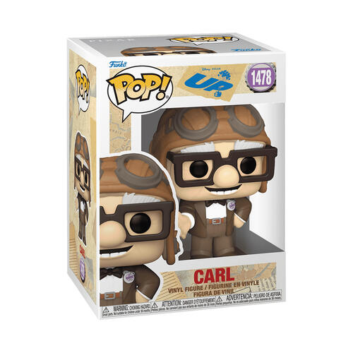 Funko Pop! Pixar Up - Carl In Aviator Hat
