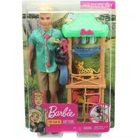 Barbie บาร์บี้ ตุ๊กตาเคนในชุดของเล่นประกอบอาชีพ (คละแบบ)