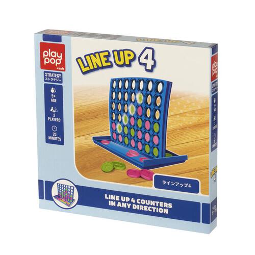 Play Pop เพลย์ป๊อป Line Up 4 Strategy Game
