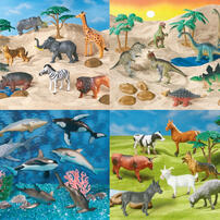 World Animal Collection เวิคล์ แอนิมอล ชุดรวมของเล่น รอบโลก