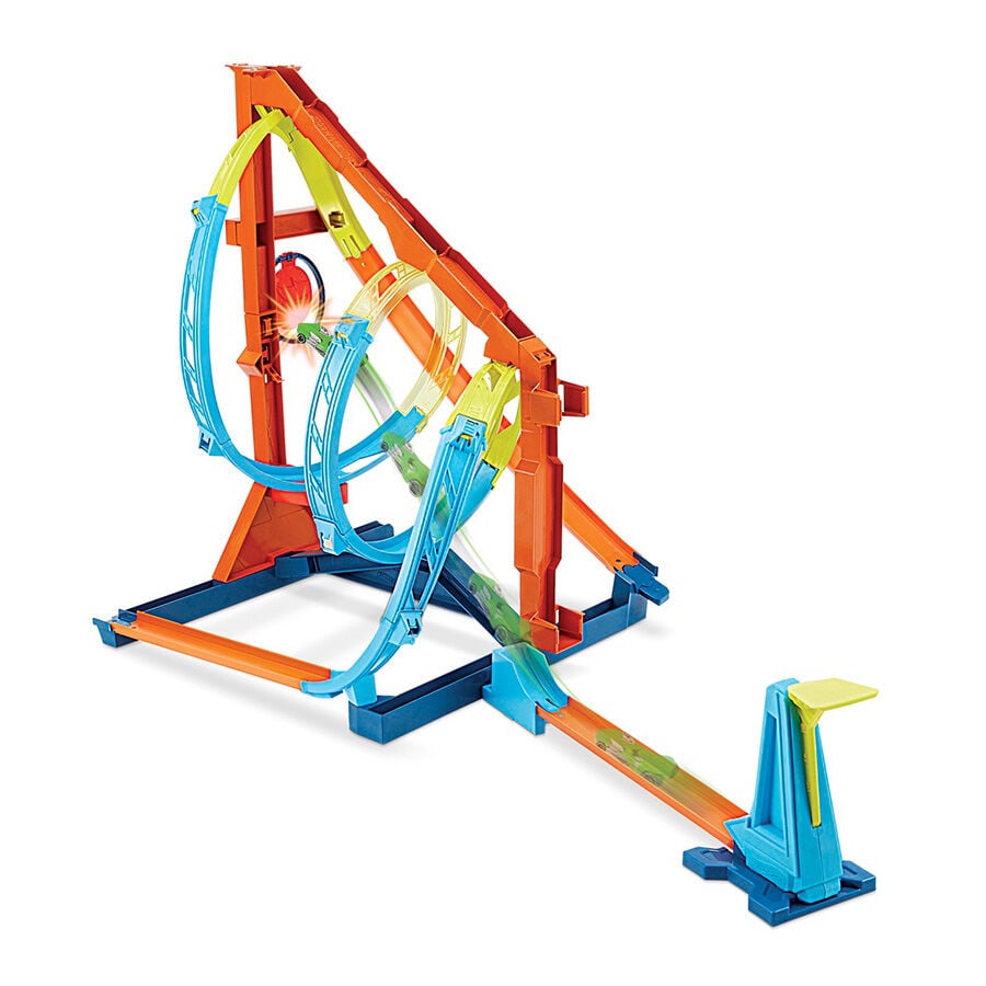 Hot Wheels Track Builder Unlimited Corkscrew Toys