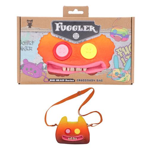 Fuggler Crossbody Bag Big Head Series - Stinkface (Orange)