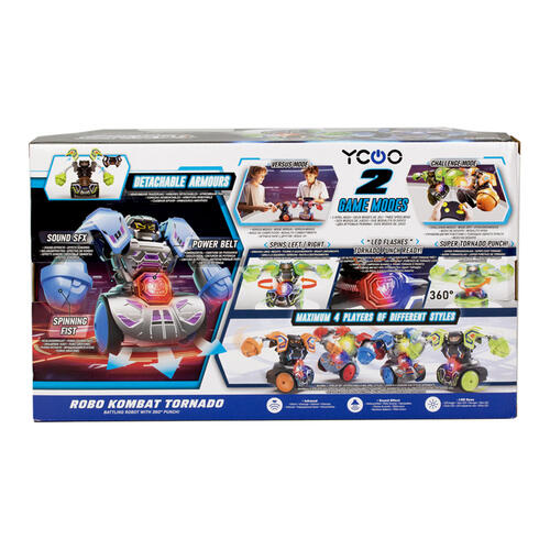 SilverLit Robo Kombat Tornado Spin Battle Pack (Blue and Green)