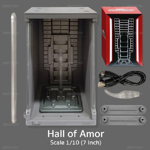 ZD Toys Marvel Iron Man Hall of Armor 1/10 scale (7-inch) Set