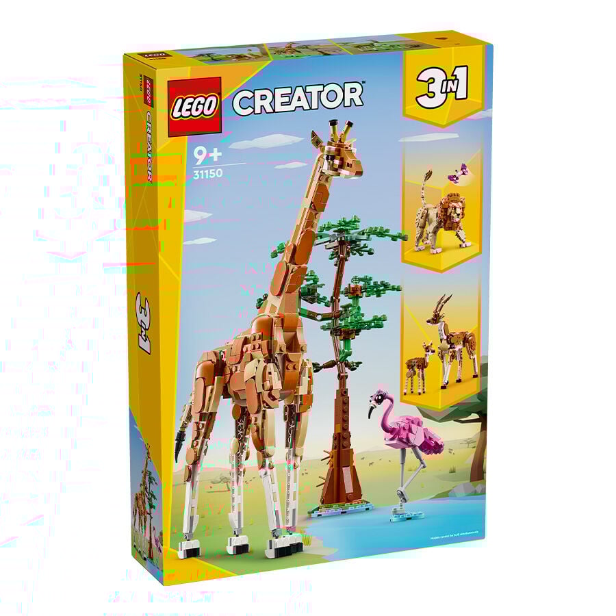 LEGO Creator Wild Safari Animals 31150 Toys