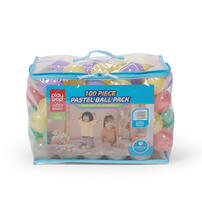 Play Pop Sport 100 Piece Pastel Ball Pack