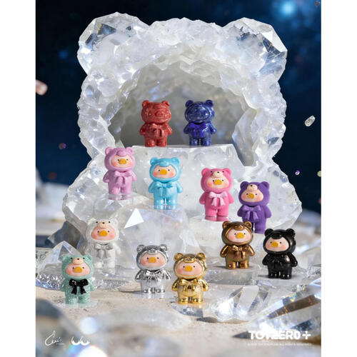 LuLu The Piggy Teddy Mini 2 - Mineral Exploration Series - Blind Box (1 Pc)