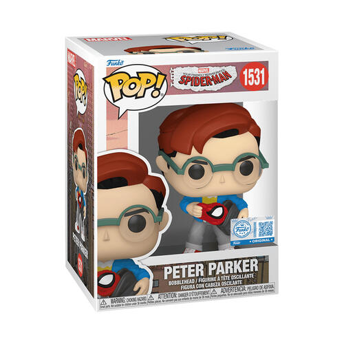 Funko Pop! Your Friendly Neighborhood Spider-Man - Peter Parker (Holding Backpack)