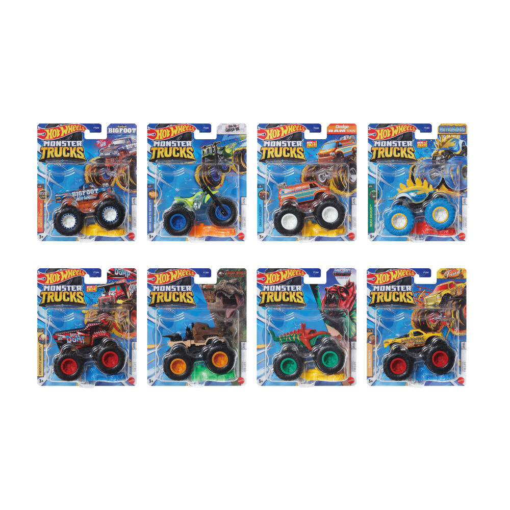 Hot Wheels Monster Trucks 1:64 - Assorted | Toys
