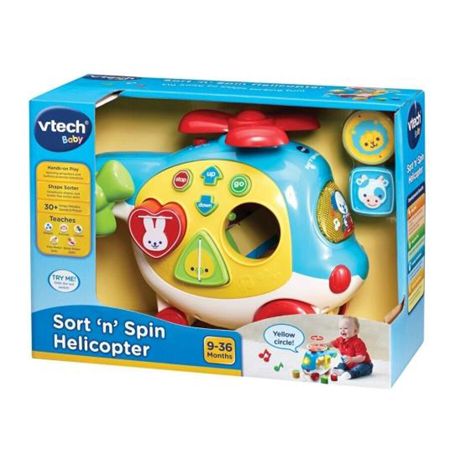 Vtech Sort N Spin Helicopter Toys R Us Thailand Official Website