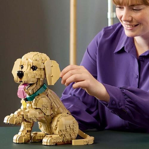 LEGO Icon Golden Retriever Puppy 11384